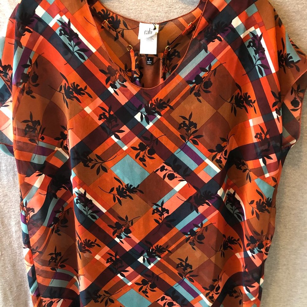 Cabi Zadie Lattice Top